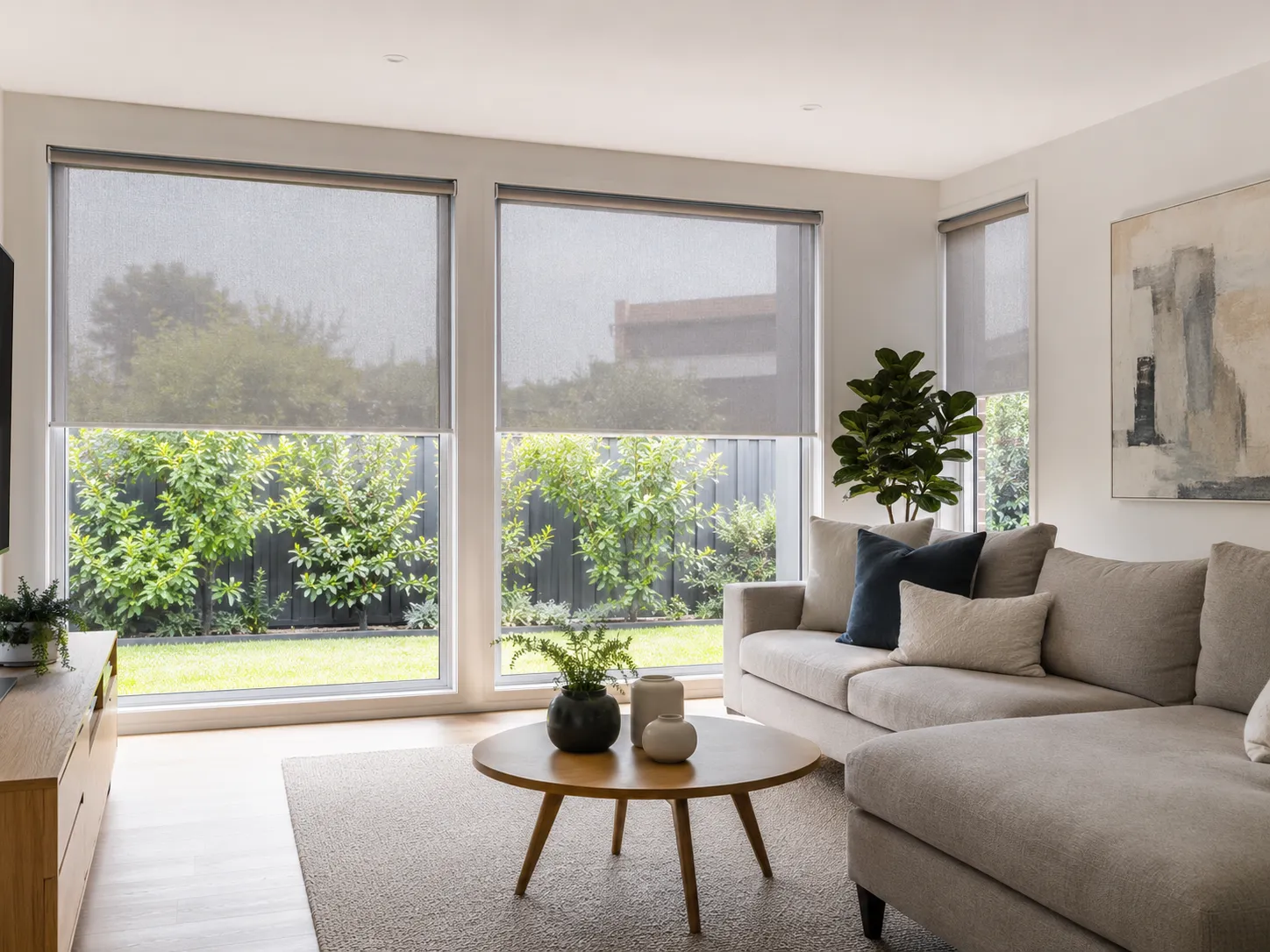 Custom blinds Narre Warren — made to measure roller blinds and roman blinds by Skyline Shades