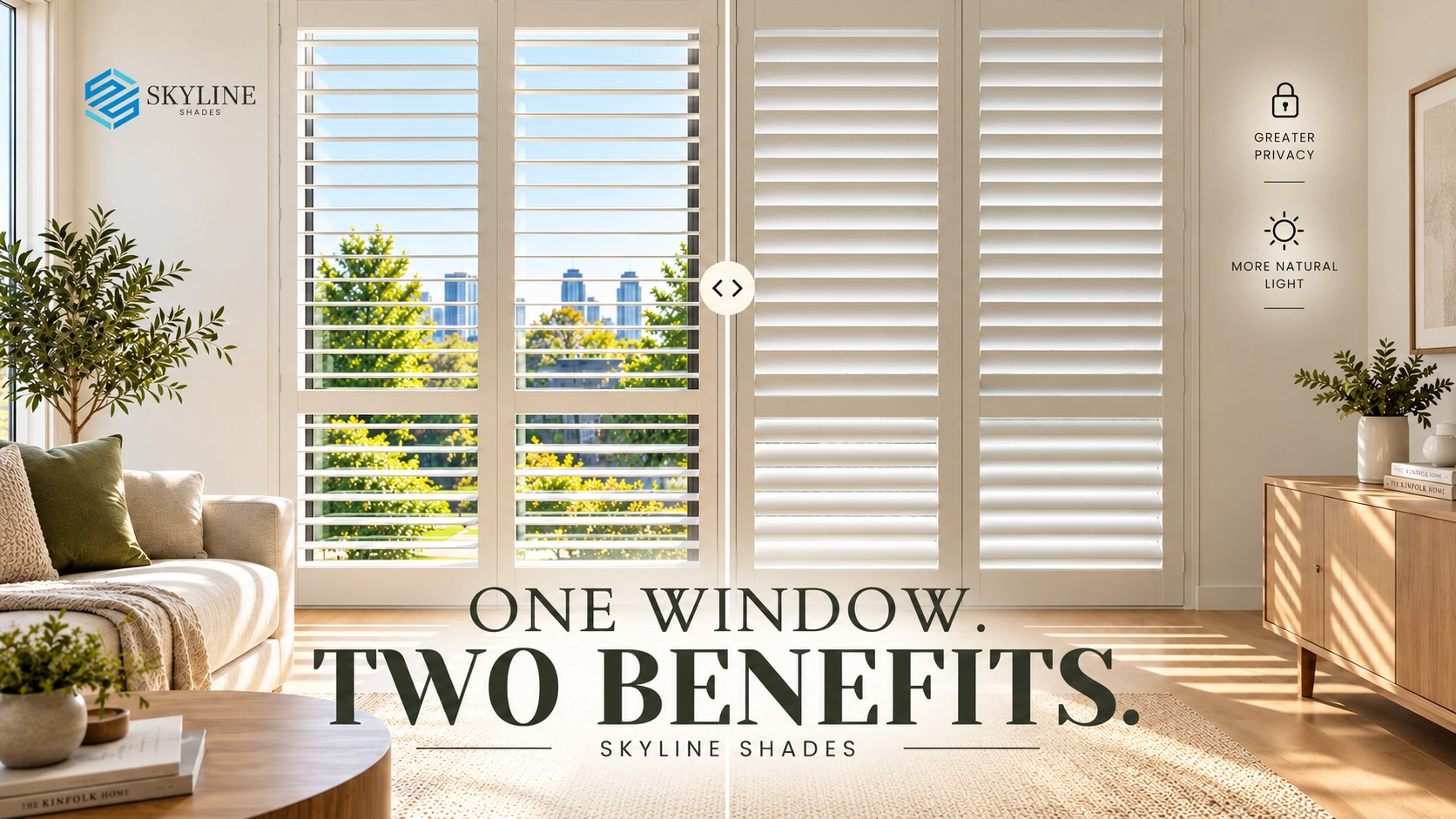 How Plantation Shutters Improve Privacy and Light Control