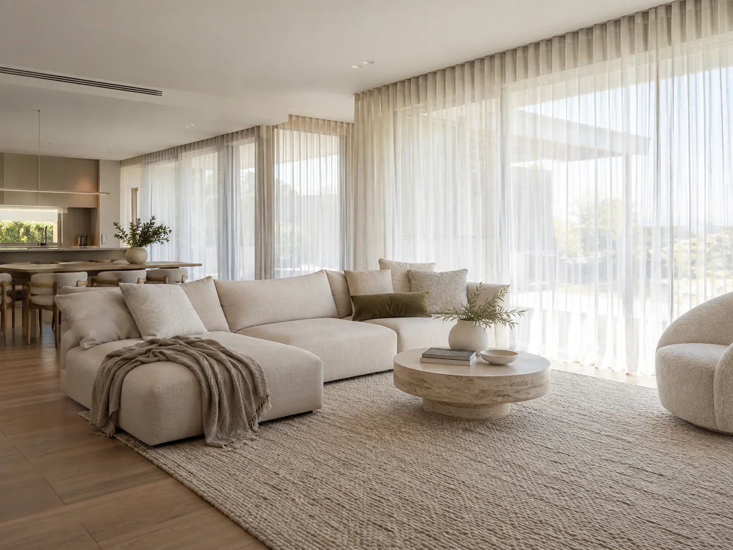 Custom curtains Clyde North Berwick — sheer and blockout curtains from $169 by Skyline Shades Cranbourne West