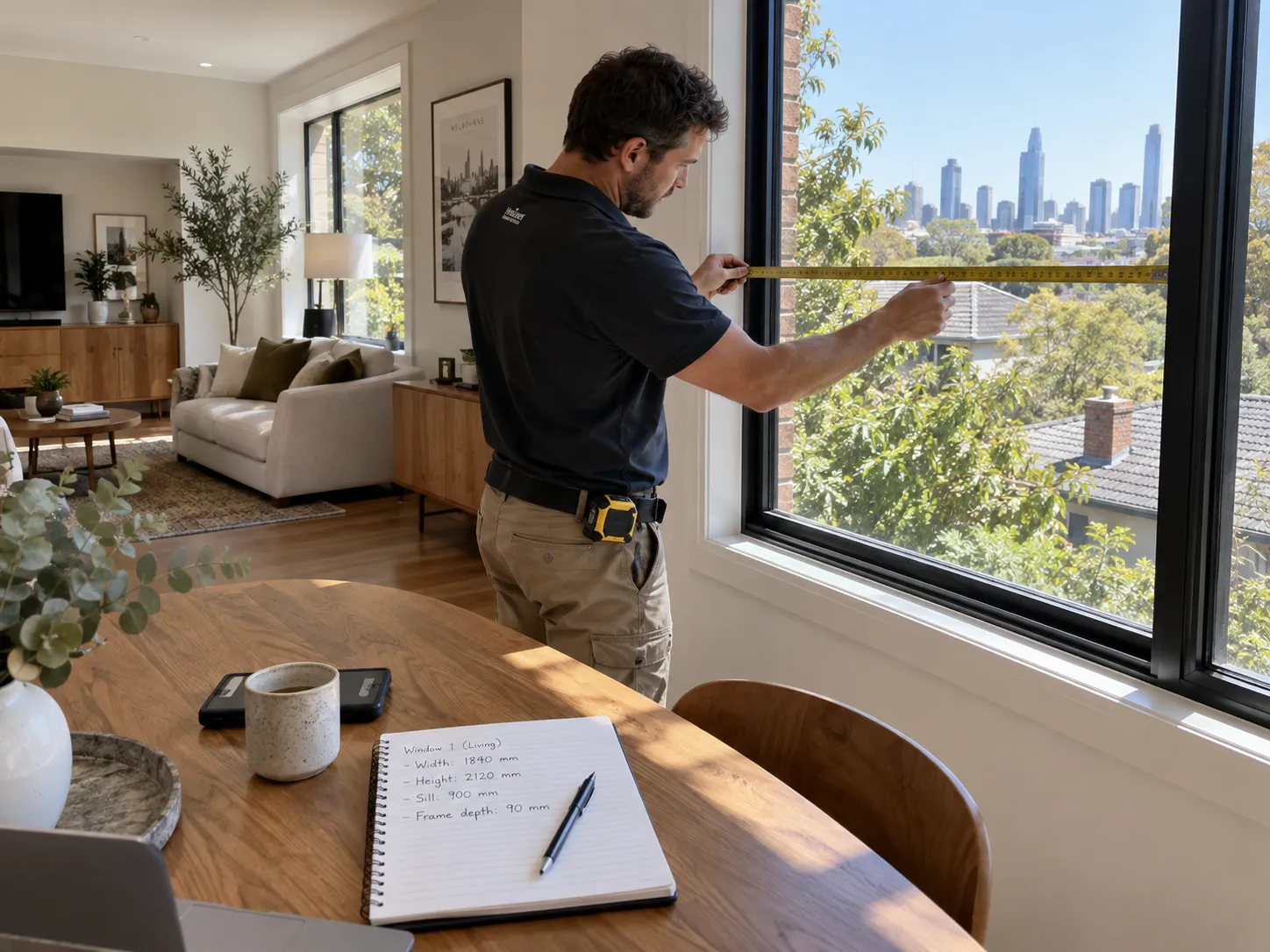 How to Measure Windows for Custom Blinds Melbourne